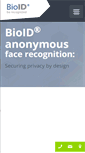 Mobile Screenshot of bioid.com